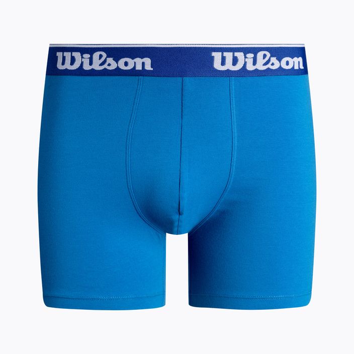 Pánské boxerky Wilson 2 pack modré/tmavě modré W875E-270M 3