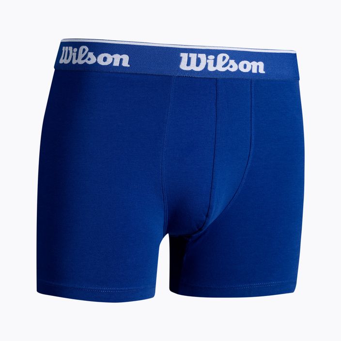 Pánské boxerky Wilson 2 pack modré/tmavě modré W875E-270M 6