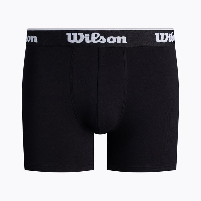 Pánské boxerky Wilson 2 pack černé/zelené W875V-270M 2