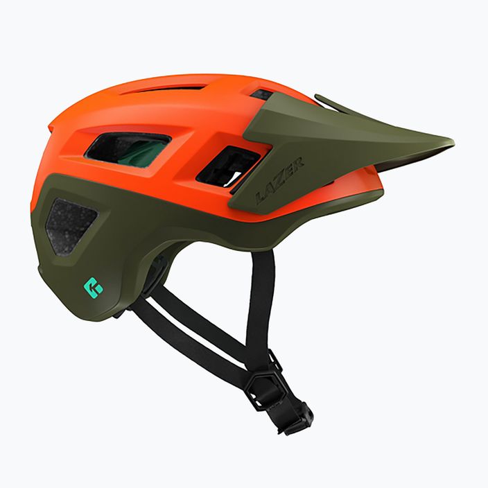 Cyklistická přilba Lazer Coyote KC CE-CPSC oranžovo-zelená BLC2237891781 6