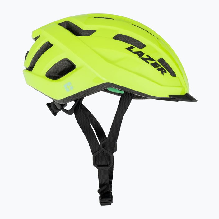 Cyklistická helma  Lazer Codax KinetiCore + net flash yellow 4