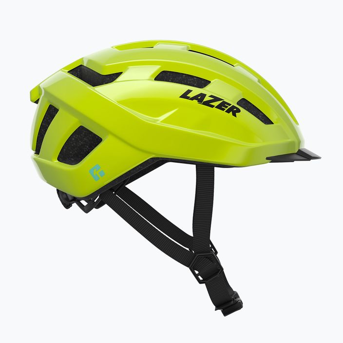 Cyklistická helma  Lazer Codax KinetiCore + net flash yellow 6
