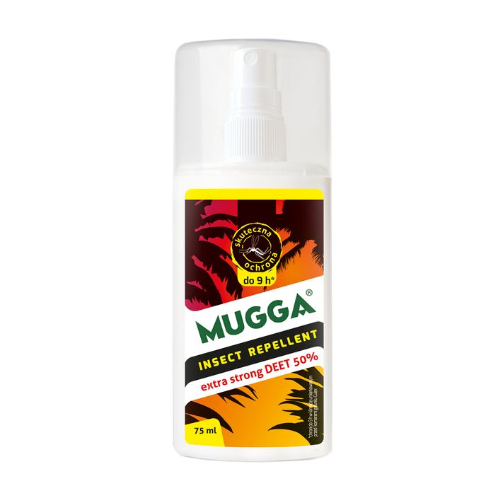 Sprej proti komárům a klíšťatům Mugga Spray DEET 50% 75 ml 2