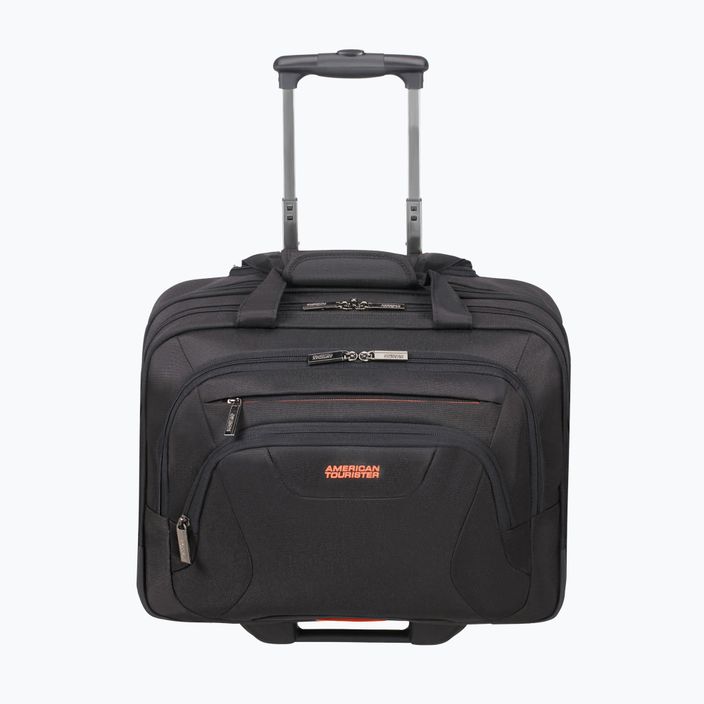 Cestovní kufr American Tourister AT Work 22 l black/orange