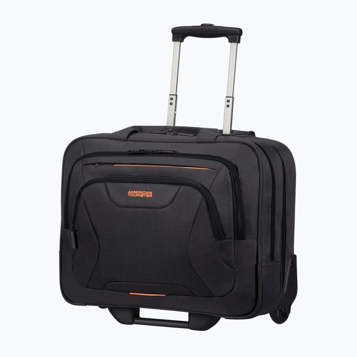 Cestovní kufr American Tourister AT Work 22 l black/orange 2
