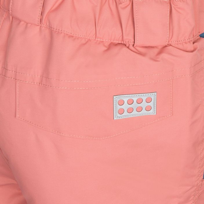 Dětské lyžařské kalhoty LEGO Lwpayton 710 růžové 11010245 3