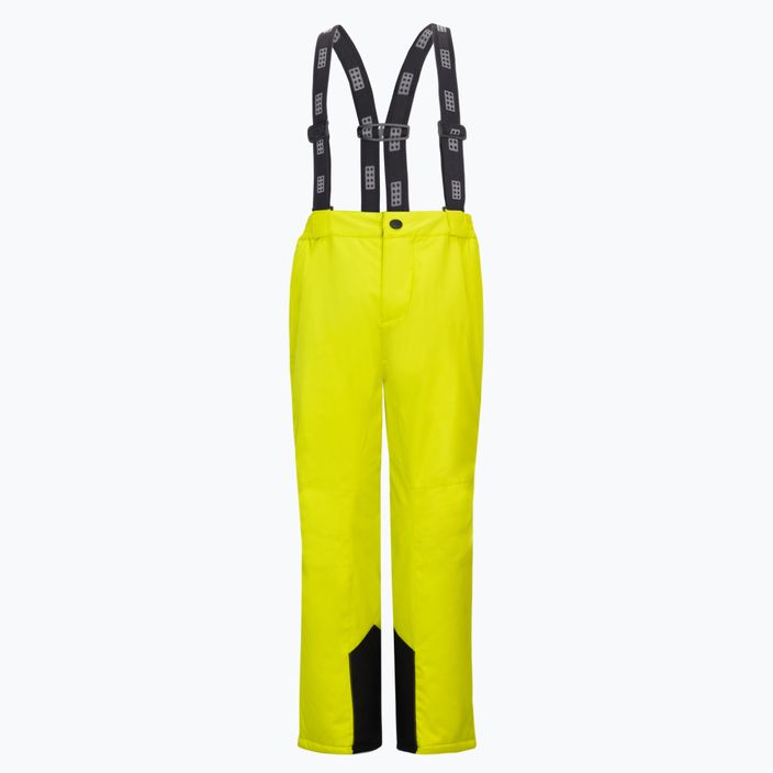 Dětské lyžařské kalhoty LEGO Lwpayton 700 žluté 11010256
