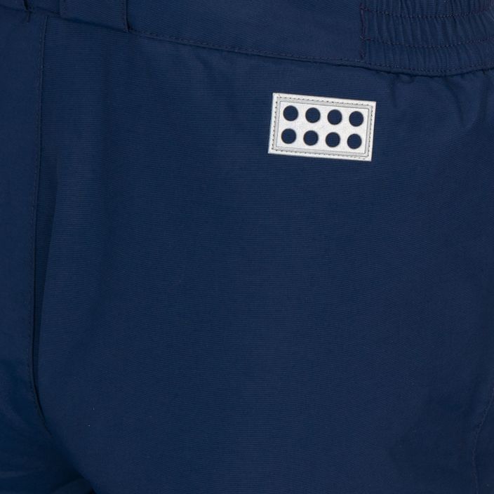 Dětské lyžařské kalhoty LEGO Lwpowai 708 tmavě modré 11010168 3