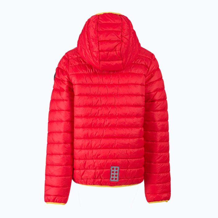 LEGO Lwjori dětská péřová bunda červená 11010240 2