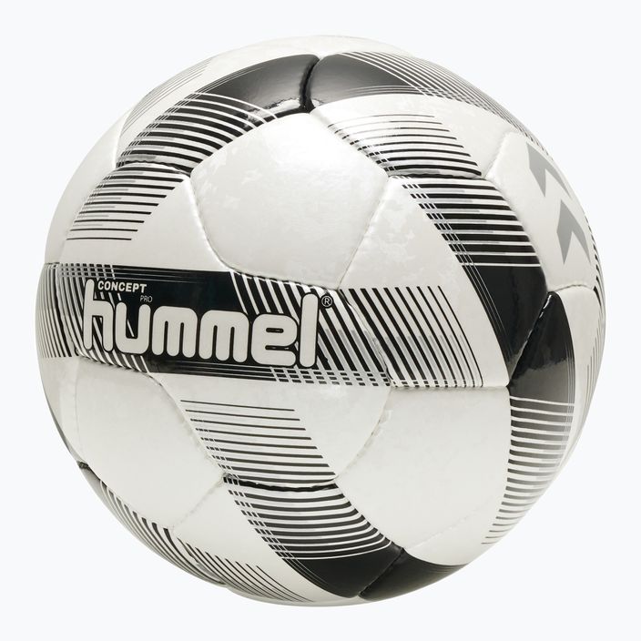 Hummel Concept Pro FB fotbalový míč bílý/černý/stříbrný velikost 5 4