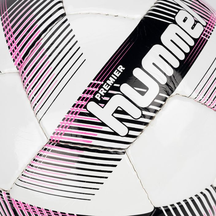 Hummel Premier FB fotbalový míč bílý/černý/růžový velikost 5 3