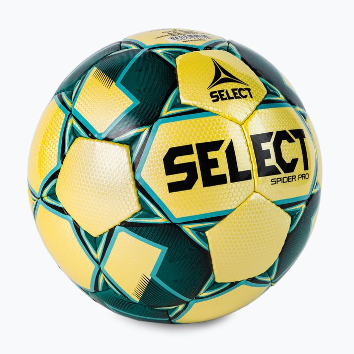 SELECT Spider Pro Light 2020 fotbalový míč žlutozelený 52619 2