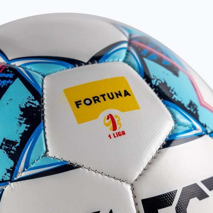 Fotbal SELECT Brillant Replica Fortuna 1 Liga v21 bílá a modrá 8236 3