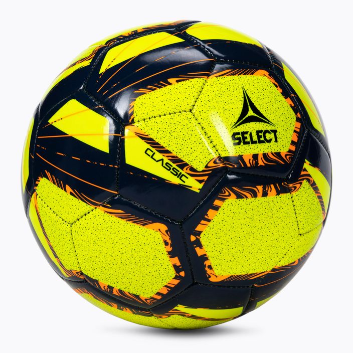 SELECT Classic V22 žlutá 160055 velikost 5 fotbalový míč 2