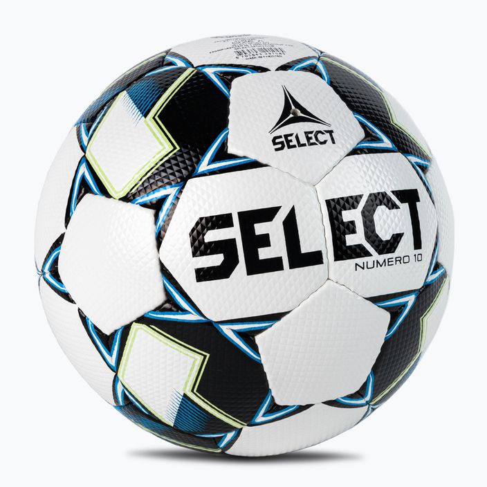 Fotbalový míč SELECT Numero 10 v22 bílo-modrá 110042 2