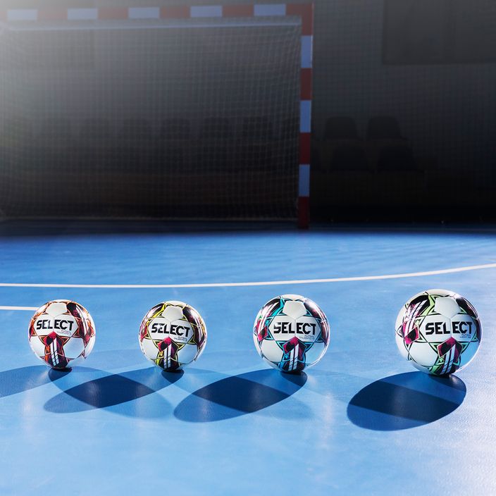Futsalový míč SELECT Futsal Light DB v22 white/green velikost 4 2