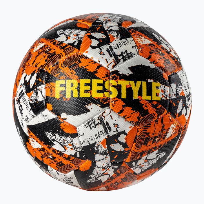 SELECT Freestyler v22 oranžovo-bílý fotbalový míč 150031