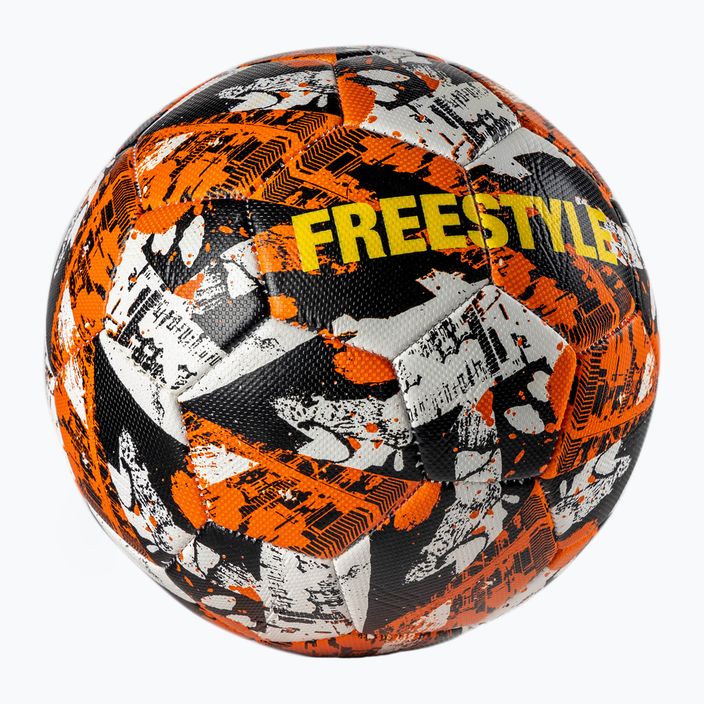 SELECT Freestyler v22 oranžovo-bílý fotbalový míč 150031 2