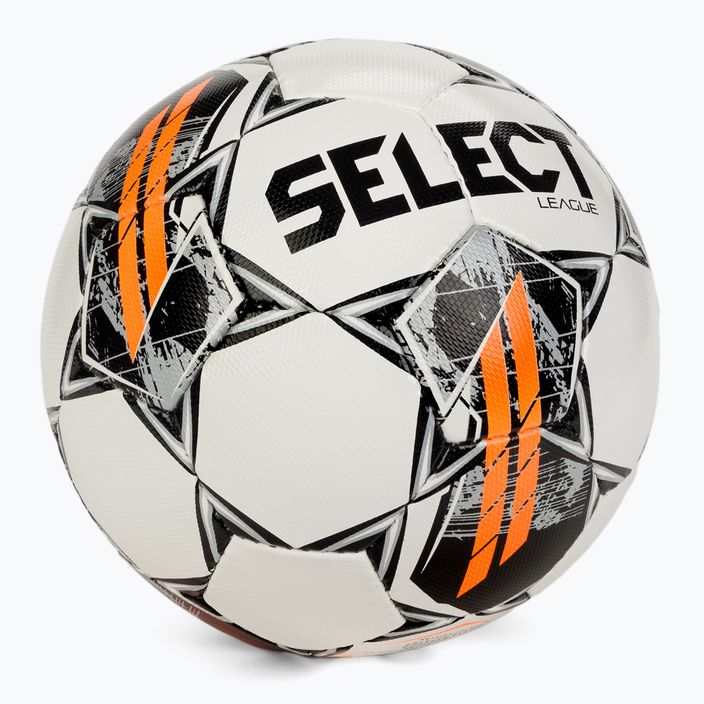 Fotbalový míč SELECT League v24 white/black velikost 4 3