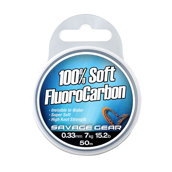 SavageGear Fluorocarbon Soft transparentní 54852 2