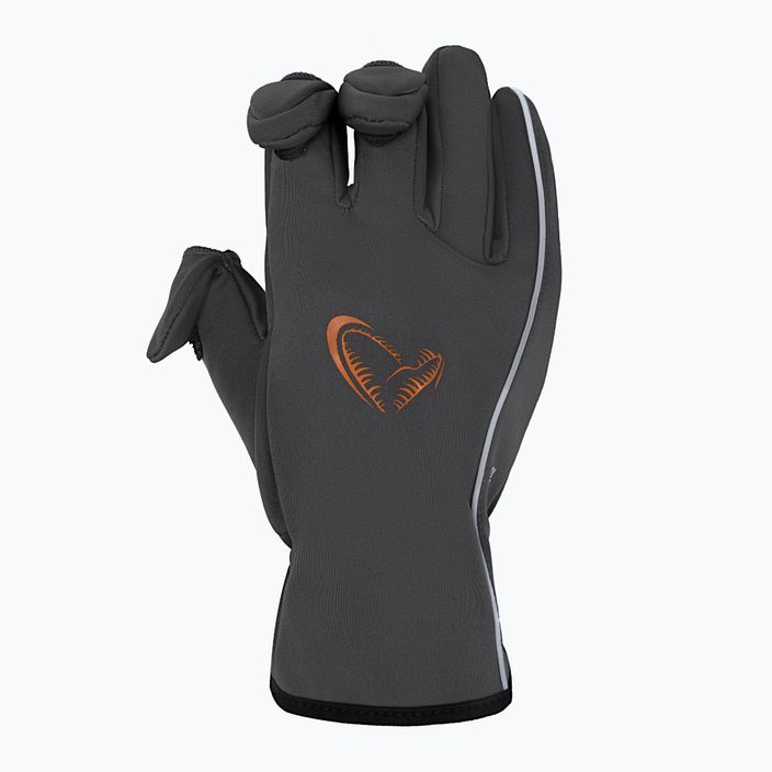 Rybářské rukavice Savage Gear Softshell Glove šedé 76460 6