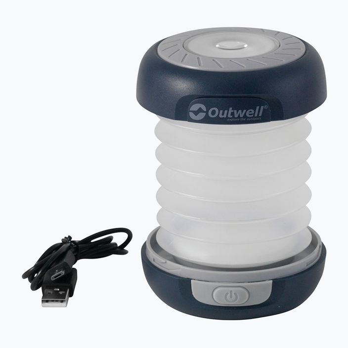 Outwell Pegasus Solar Lantern kempinkové svítidlo námořnická modrošedá 651068 3