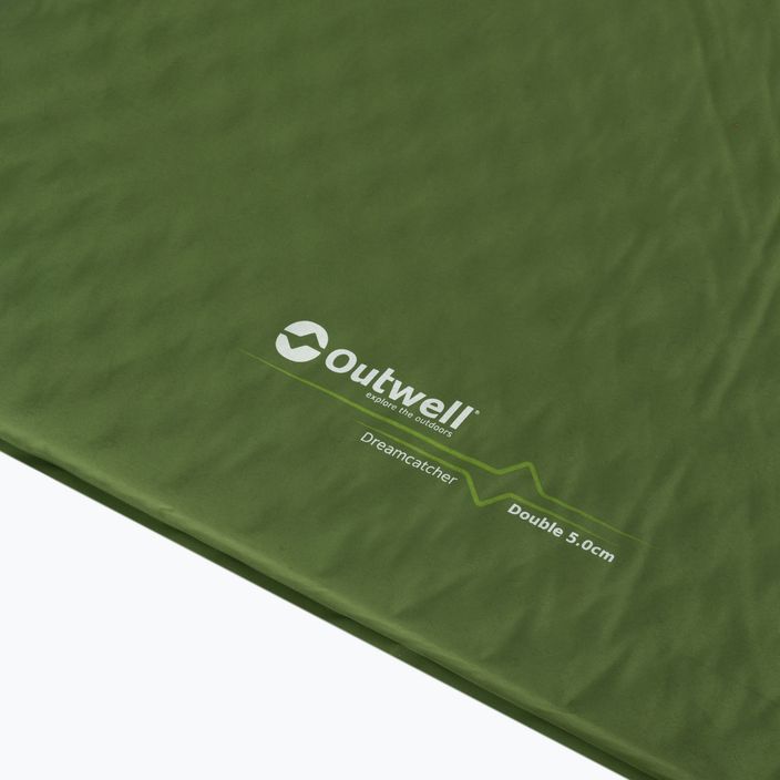 Samonafukovací karimatka Outwell Dreamcatcher Double 5 cm zelená 400024 3