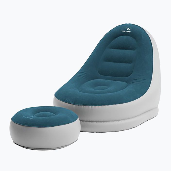 Turistické křeslo dmuchany Easy Camp Comfy Lounge Set steel blue