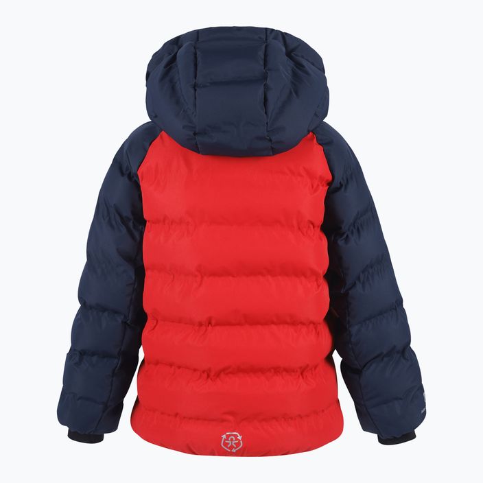 Dětská lyžařská bunda Color Kids Ski Jacket Quilted AF 10.000 červeno-černá 740695 3