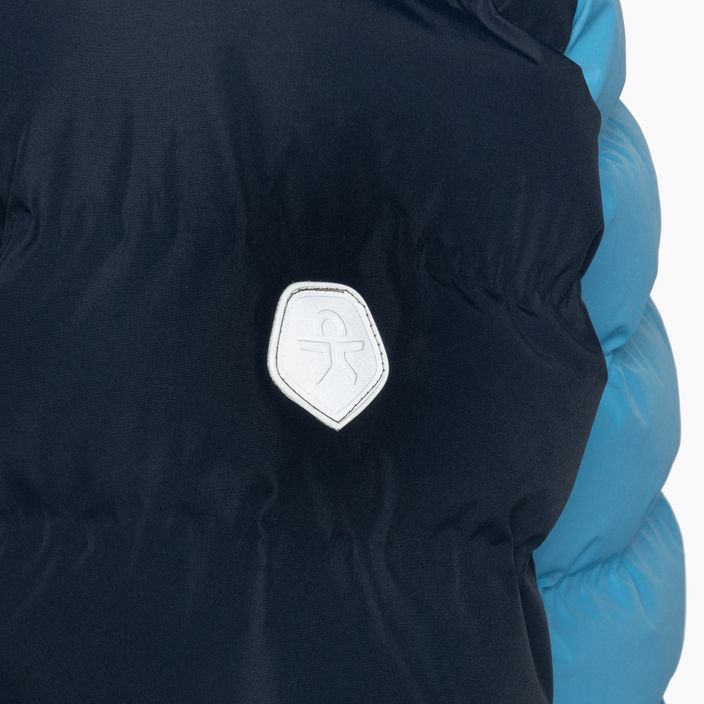 Dětská lyžařská bunda Color Kids Ski Jacket Quilted AF 10.000 modro-černá 740695 4