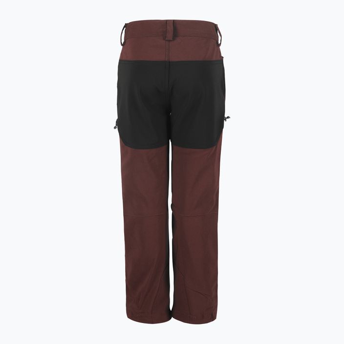 Dětské trekové kalhoty Color Kids Outdoor Pants hnědo-černá 740717 2