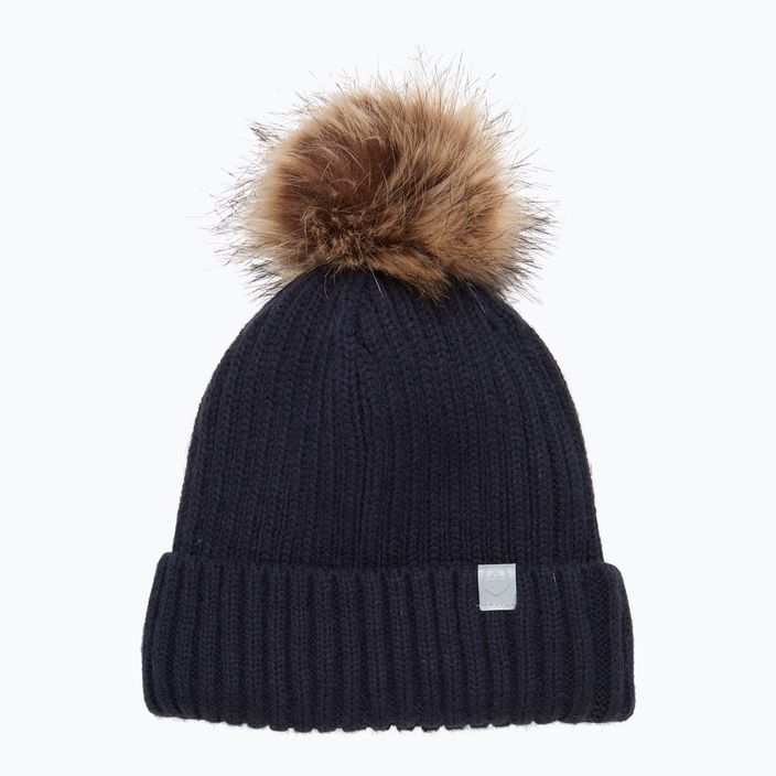 Dětská zimní čepice Color Kids Hat w. Detachable Fake Fur černá 740799 4