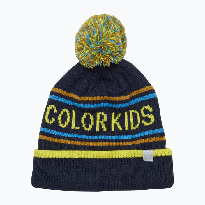 Dětská zimní čepice Color Kids Hat Logo CK černá 740804 7