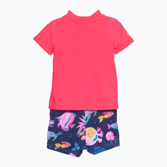 Tričko + plavecké šortky Barva Dětská sada růžová CO7200895380 2