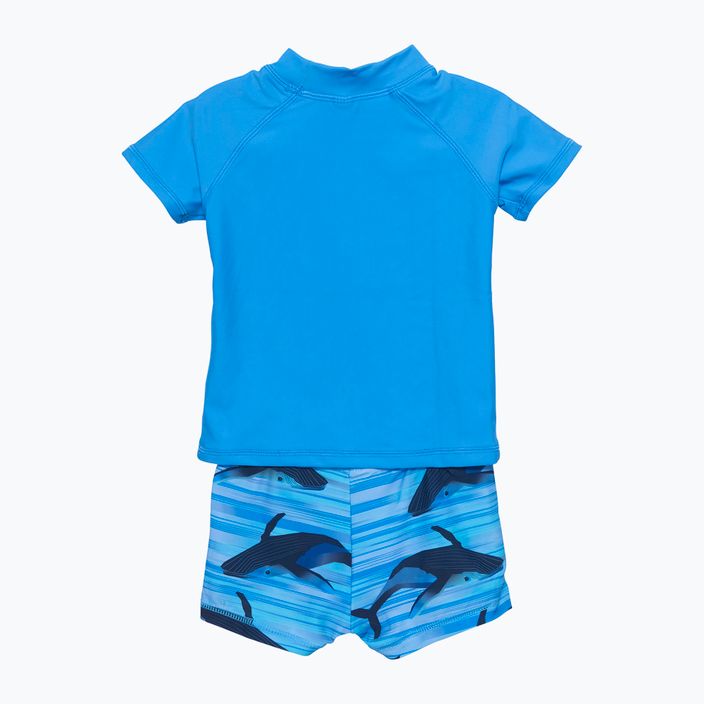 Tričko + plavecké šortky Barva Dětská sada modrá CO7200897553 2