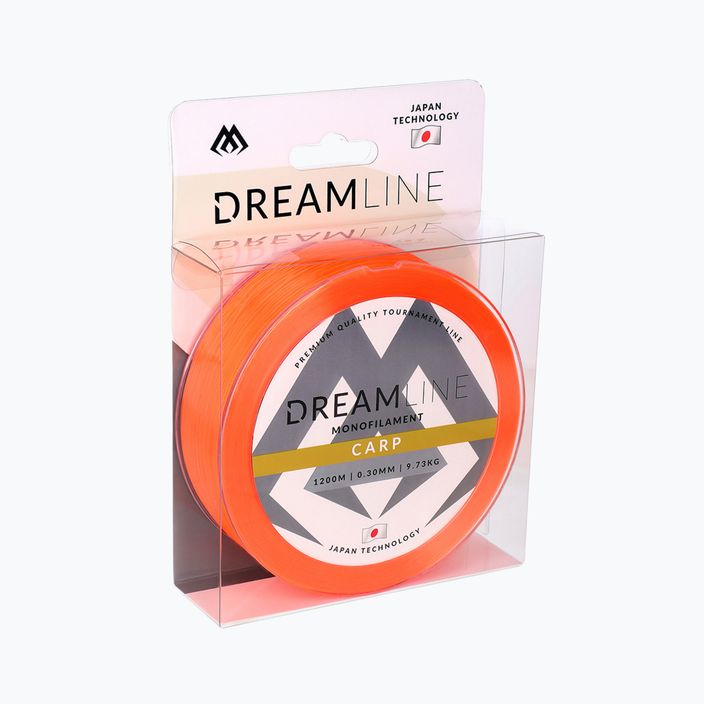 Mikado Dreamline Carp Fluo kaprový vlasec oranžový ZDL100-1200-030