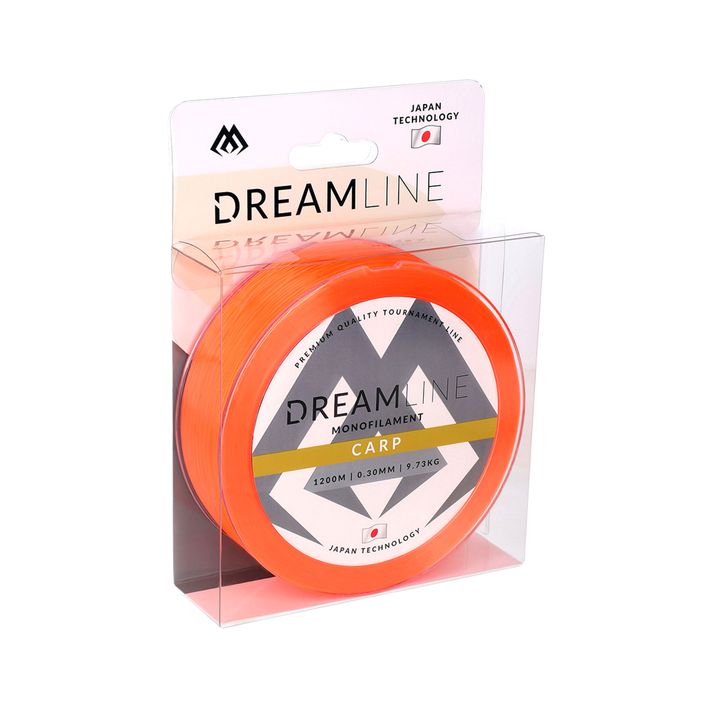 Mikado Dreamline Carp Fluo kaprový vlasec oranžový ZDL100-1200-030 2