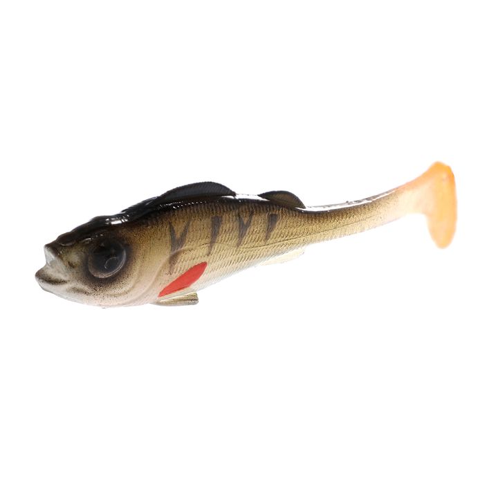 Mikado Real Fish 4ks černo-oranžové gumové návnady PMRFP-9.5-PERCH-N 2