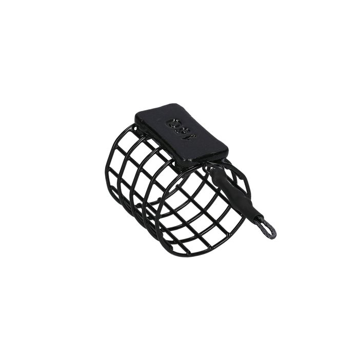 Mikado 4k Light open round bait basket black AMKZ-12 2