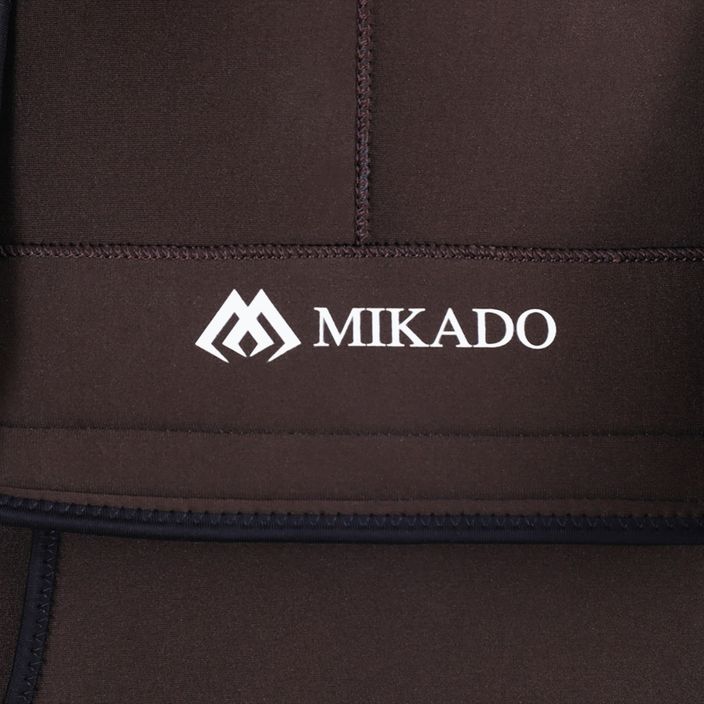Rybářské neoprenové kalhoty Mikado hnědé UMSN02 10