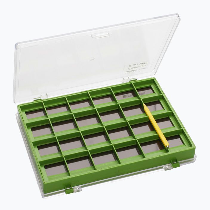 Mikado Magnetický box na háčky zelený UABM-036