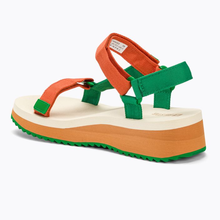 Dámské sandály BIG STAR  NN274A053 green/orange 3