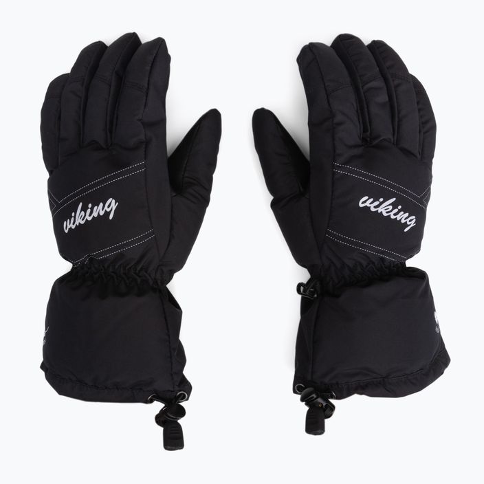 Lyžařské rukavice Viking Strix Ski černé  112/18/6280 3