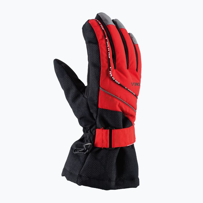 Lyžařské rukavice Viking Mate červené 120193322 6