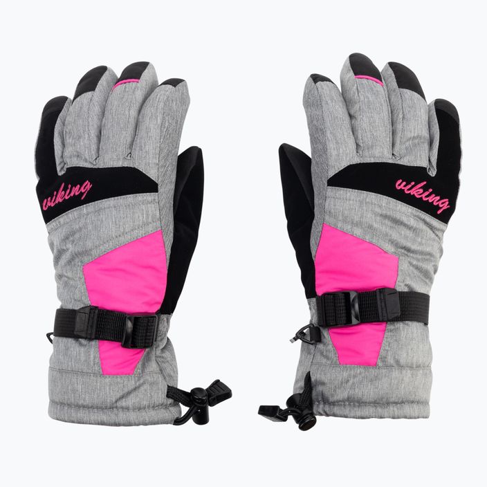 Dámské lyžařské rukavice Viking Ronda Ski růžové 113 20 5473 46 2