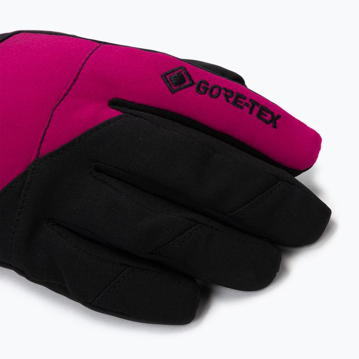 Dámské lyžařské rukavice Viking Sherpa GTX Ski černo-růžové 150/22/9797/46 4
