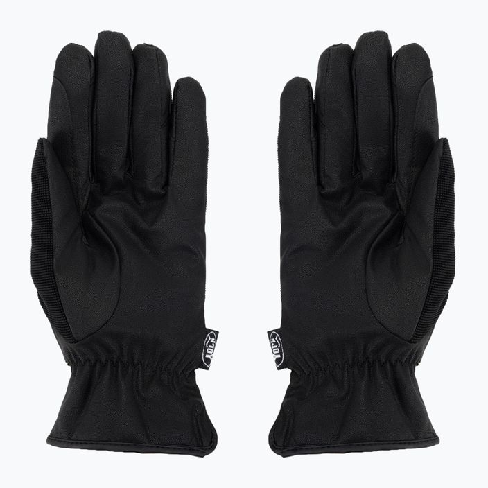 York Snap zimní jezdecké rukavice černé 12260204 2