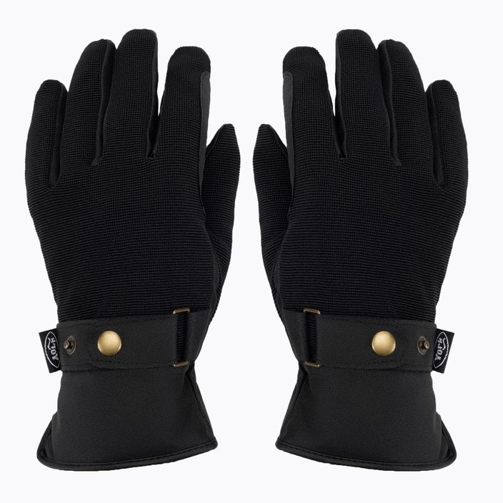 York Snap zimní jezdecké rukavice černé 12260204 3