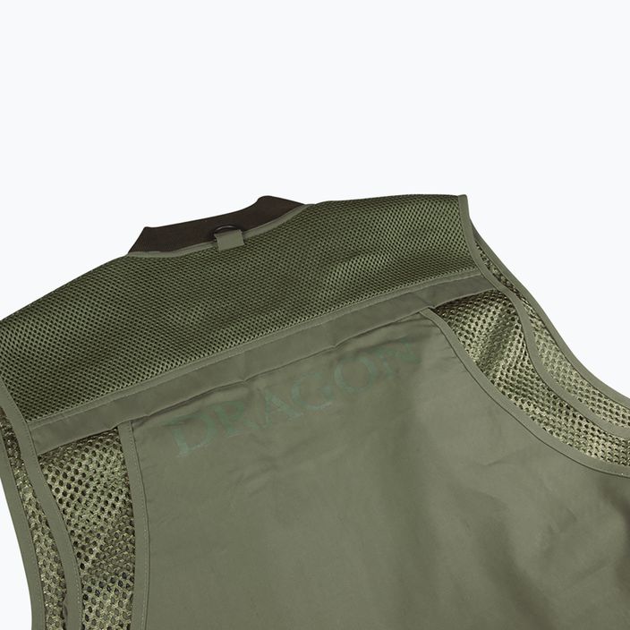Team Dragon krátká rybářská vesta zelená CHR-KA-04-002 3