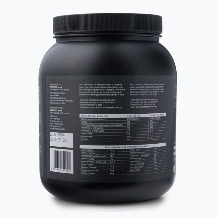 Whey Protein Isolate Raw Nutrition 900g vanilka WPI-59017 3